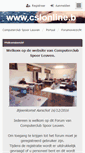 Mobile Screenshot of cslonline.be